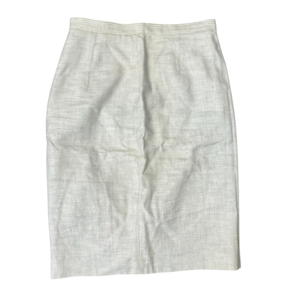 Jil Sander Linen Blend Pencil Skirt Size 36 or 6 - Picture 2 of 5